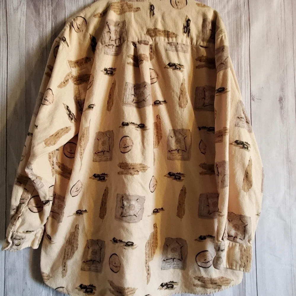 Pendleton mens long sleeve. Sz XL . 100% cotton. Western button up - Picture 5 of 8